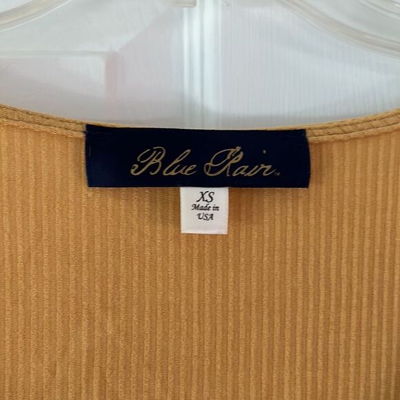 Blue Rain top. Size XS - Picture 3 of 4